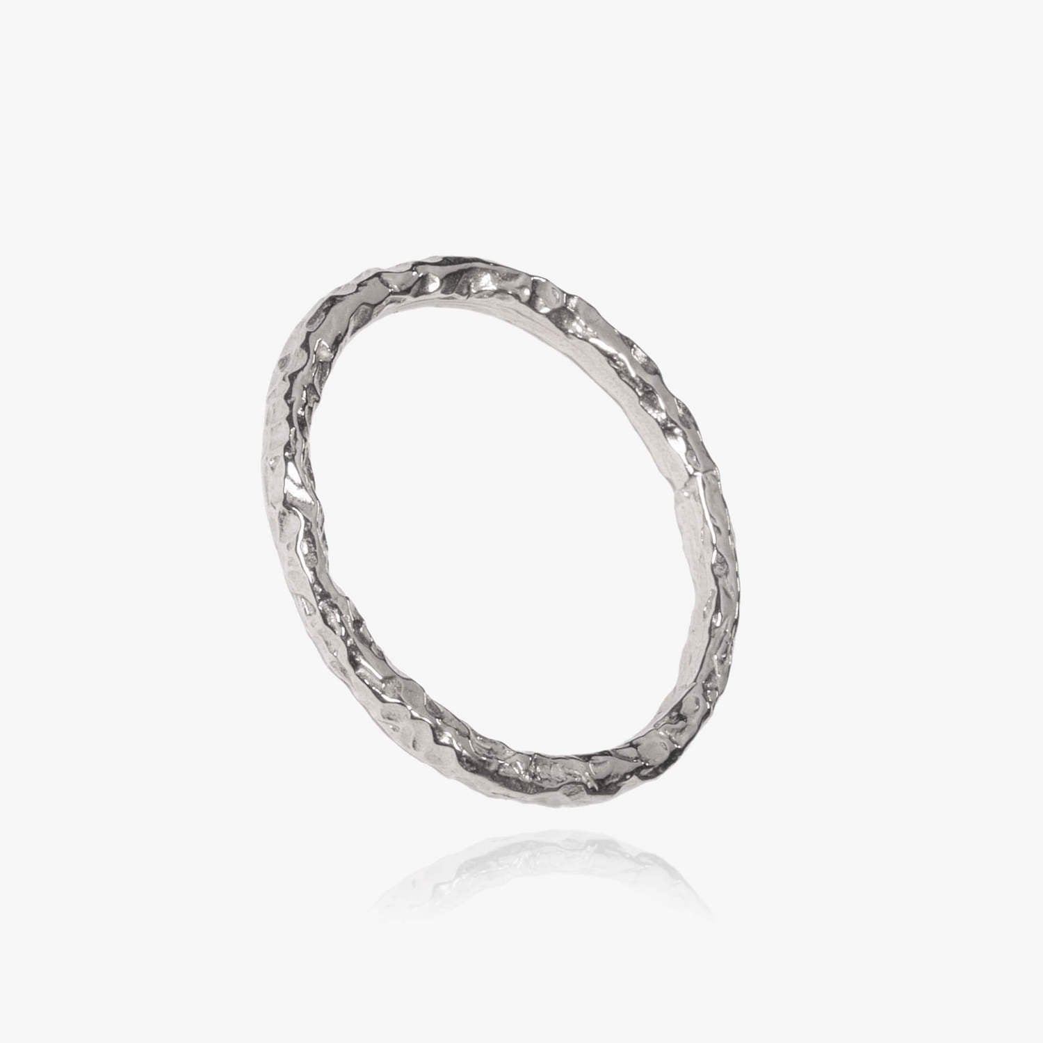 Handmade 925 Sterling Silver Plain Ring, Weight: 2 Gram, Us 7 at Rs  369/piece in Jaipur
